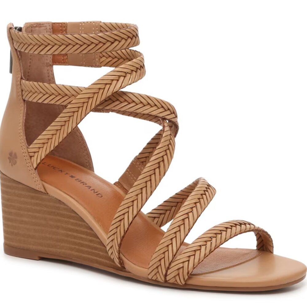 Brand New Lucky Brand Jifinya Wedge Sandal
